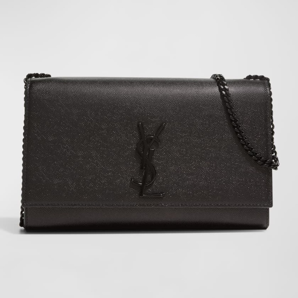 Yves Saint Laurent Kate Medium YSL Crossbody Bag in Grained Leather